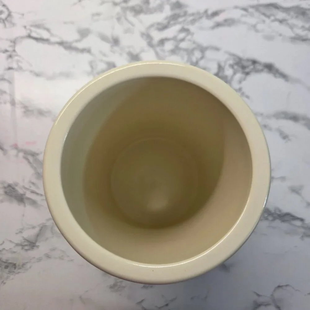 California Pantry Paris Cafe Classic Ceramic Utensil Holder Wine Chiller Cooler - Picture 6 of 9